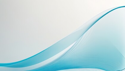 Obraz premium Abstract blue lines on a white background. Curved wavy line, smooth stripe. Design element.