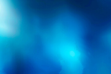 Obraz premium Abstract blue gradient background with blurred light and dark colors. 