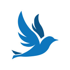 Fototapeta premium Bird icon design template isolated illustration