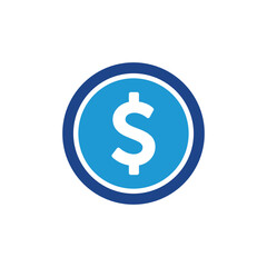 money dollar icon, money dollar sign vector