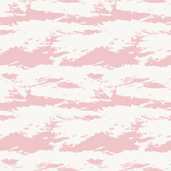 Pastels Abstract Brush Strokes Seamless Pattern Design