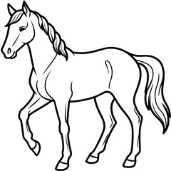 horse victor illustration