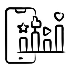 Social Media Analytics Icon