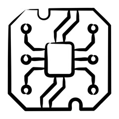 Circuit Board Icon