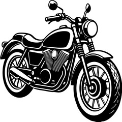 Fototapeta premium motorcycle isolated on white