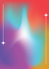 Vertical Vibrant gradient background vector.  Abstract trendy modern design wallpaper for landing page, covers, Brochures, flyers, Presentations,Poster, Banners. Vector art illustration.