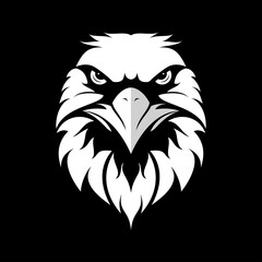 eagle head abstract vector logo
