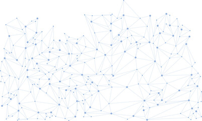 Polygonal background  technology design  dot clusters