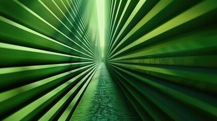 Obraz premium A green image of a long green line with a green background