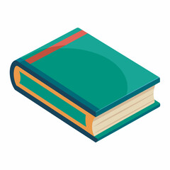 book isolated on white background