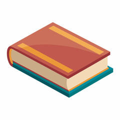 book isolated on white background