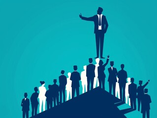 Happy People Outdoors in Creative Setting Concept