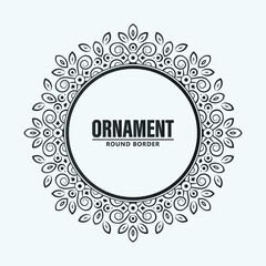 decorative ornament frame background