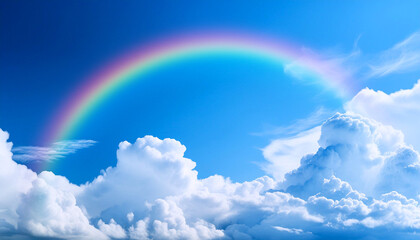 青空と虹,Generative AI AI画像