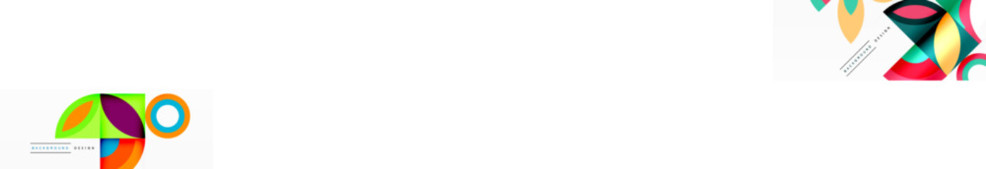 Circles and petals. Geometric beautiful abstract minimal template for Wallpaper, Banner, Background, Card, Book Illustration, landing page