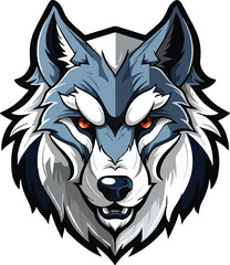wolf head mascot