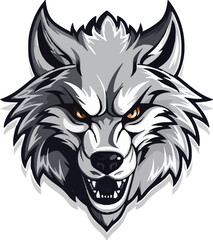 wolf head mascot