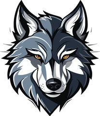 wolf head mascot