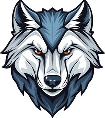 wolf head mascot