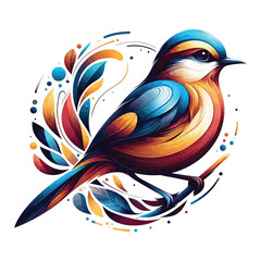 Obraz premium bird Free Vector and bird Illustration