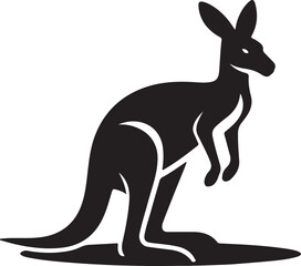 kangaroo icon illustration isolated vector sign symbol