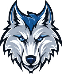 wolf head mascot