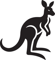 kangaroo icon illustration isolated vector sign symbol