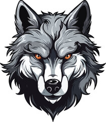 wolf head mascot