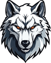 wolf head mascot