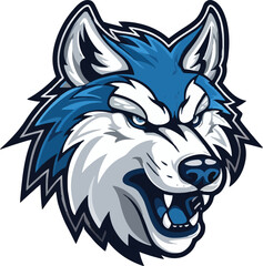 wolf head mascot