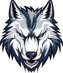 wolf head mascot
