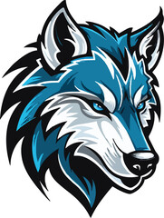 wolf head mascot