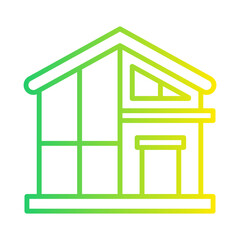 Modern House Gradient Linear