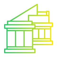 Modern House Gradient Linear