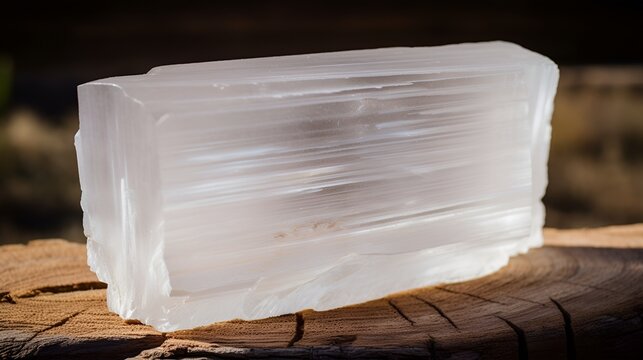 Raw selenite