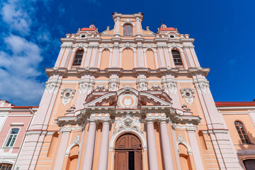 Fototapeta premium Church of St. Casimir in Vilnius, Lithuania