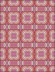 Geometric Pattern Coloring Page For Adults | Hand-Drawn Geometric Pattern Coloring Page