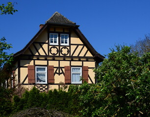 Historical Building in the Village Buchfart in the Ilm Valley, Thuringia
