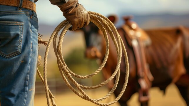 A workshop where attendees can learn the art of lassoing from a seasoned cowboy and try their hand at roping a stationary cow.