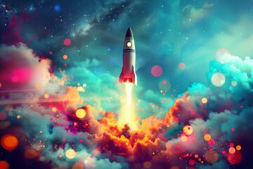 Rapid Business Growth Concept Generative AI