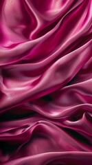 Obraz premium Artistic Satin Fabric in Shades of Purple
