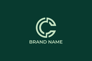 c letter, Letter c circling line design logo, Letter c circle linked geometric line logo Vector design, icon C letter logo design, Alphabet letter CC icon logo, Abstract initial letter C or CC logo