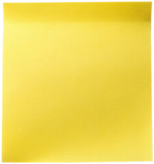 Fototapeta premium yellow sticky note, generative ai