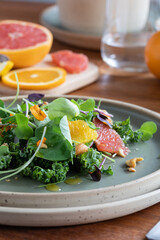Orange and grapefruit salad