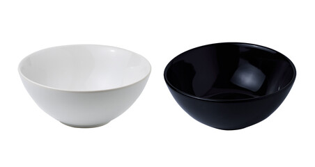 black and white bowl transparent png