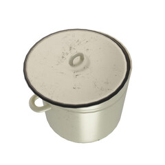 3d rendering model with glass texture