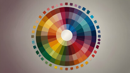 Obraz premium abstract background with colorful circles