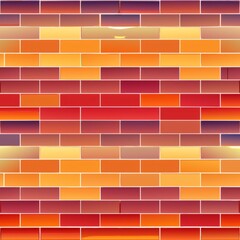 Obraz premium Seamless pattern of bricks with patterns and textures resembling fabric or textile, Generative AI