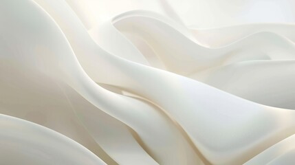 Obraz premium Produce an elegant and modern invitation template with abstract white shapes for weddings or upscale events.