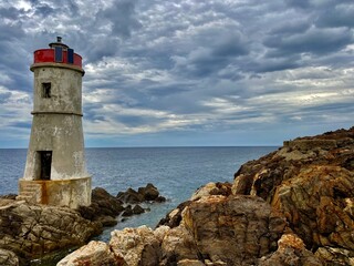Obraz premium lighthouse on the coast